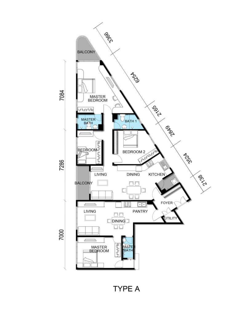 meridian-residence-floor-plan-type-a