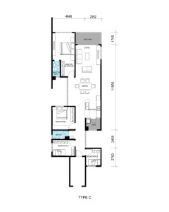 meridian-residence-floor-plan-type-c